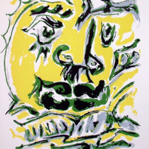 Édouard Pignon - 1977 - Guerrier jaune
